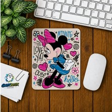 Ghostbastır Design Minnie Mouse Baskılı Oyuncu Mousepad 0205