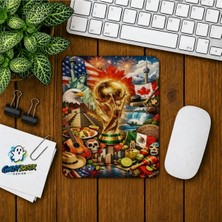 Ghostbastır Design Dünya Kupası Baskılı Oyuncu Mousepad 065