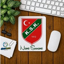 Ghostbastır Design Kişiye Özel Karşıyaka Spor Baskılı Oyuncu Mousepad 0158
