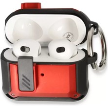 No 35 Concept Newface Apple Airpods 3 (3.nesil) Truva Kılıf - Kırmızı