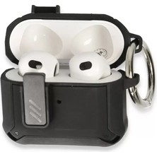No 35 Concept Newface Apple Airpods 3 (3.nesil) Truva Kılıf - Siyah