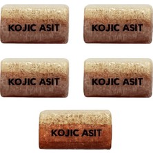 Madame Naturel %100 Doğal 5 Adet Kojic Asit Kabak Lifli Güzellik Sabunu