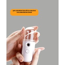 No 35 Concept Mini Şarjlı Buhar Nemlendirici – Taşınabilir, Enerji Tasarruflu, Kablosuz Kullanım Yeni Nesil