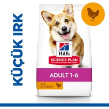 Hill's Scıence Plan Yetişkin Küçük ve Mini Irk Tavuklu Köpek Maması 6 kg