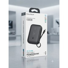Fulltech Aura Akse 22.5 W Usb-C Powerbank LED Digital 10000 Mah