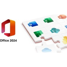 Microsoft Office 2024 Pro Plus | Orijinal Dijital Lisans | Windows 10 & 11 | Tek Bilgisayar