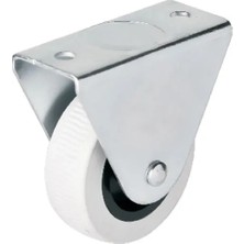 Aydogan's 105 - 50 mm Sabit Gri Pvc Teker 4 Adet