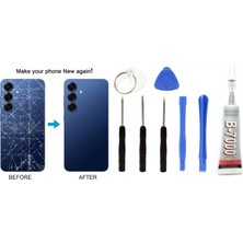 Palmira Demir Samsung S25 Uyumlu Batarya Kapağı Kamera Lensli (Y
