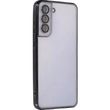 Fantastik Store Newface Samsung Galaxy S21 Fe Kılıf Razer Lensli Silikon - Siyah