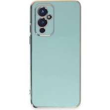 Fantastik Store Newface One Plus 9 Kılıf Volet Silikon - Açık Yeşil