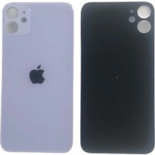 Palmira Demir iPhone 11 Arka Pil Kapağı Bighole (Mor)