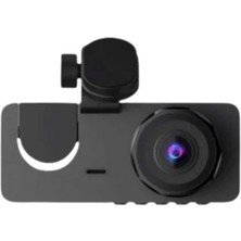 Palmira Demir 1080P Ön + 720P Arka &amp; Iç Kamera – Suya Dayanıklı Araç Güvenlik Kamerası