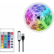 Palmira Demir 10M Şerit LED Iç Mekan Renkli Rgb Şerit LED Kumandalı
