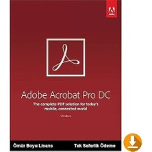 Adobe Acrobat Pro Dc Windows | Orijinal Dijital Aktivasyon | Tek Pc
