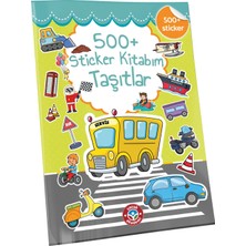 TeknoKapsül Çocuk Akademi Taşıtlar 500 Sticker Kitabım Eğitici İçerik ile Eğlenceli Öğrenme