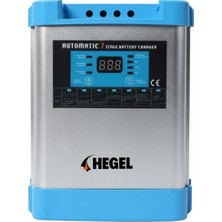 Hegel 20A-12V Jel, Kuru, Sulu ve Lityum Tip Akü Şarj Cihazı