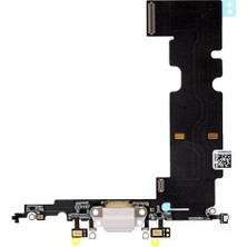Fantastik Store Iphone 8 Plus Şarj Soketi ve Mikrofon Bordu Beyaz