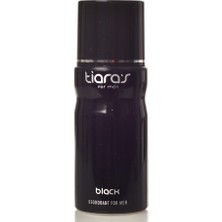 Tiaras Black Deodorant Erkek  2 x 150ML