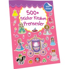 TeknoKapsül Çocuk Akademi 500+ Sticker Kitabım Prensesler