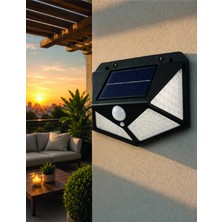 Fantastik Store Hareket Sensörlü Güneş Enerjili Duvar Lambası Dış Mekan Için Güçlü LED Aydınlatma