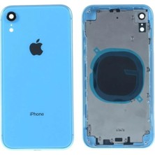 Palmira Demir Iphone Xr A Kalite Boş Kasa Arka Kapak Mavi