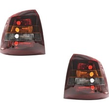 Wisco Opel Astra G Hatcback Sağ-Sol Takım Füme Stop Lambası 1998-2004