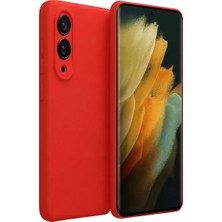 Fantastik Store Newface Samsung Galaxy S25 Edge First Silikon - Kırmızı
