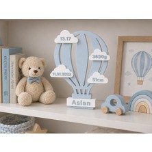 Zaya Design Lab Kişiye Özel Isimli Bebek Odası Dekoru / Yenidoğan Hediyesi, Hatırası