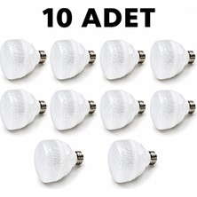Uzman Dörtler - Ledx 20W Kristal Torch Ampul 6500K Beyaz 10 Adet