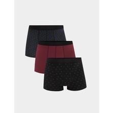 Lc Waikiki Yeni Sezon Standart Kalıp Pamuklu Esnek Erkek Boxer 3'lü