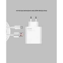 Palmira Demir 120 Watt Type C Şarj Başlığı Poco X3 X4 X5 Pro Uyumlu