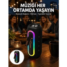 Bluetooth Hoparlör USB Şarjlı Uzun Pil Ömrü Android ve Ios Uyumlu Renkli Yeni  - HPSBYI2720-2