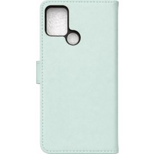 Eco Port Tecno Pova Trend S Plus Kapaklı Kılıf - Su Yeşili