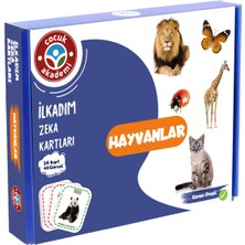 TeknoKapsül Çocuk Akademi Ilk Adım Zeka Kartı Hayvanlar