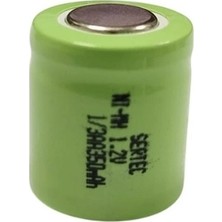 Eco Port Sertec - 1.2V 350 Mah - 1/3AA - Ni-Mh Şarjlı Pil - (Başsız / Flat Head)