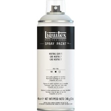 Liquitex : Professional : Sprey Boya : 400 ml : Neutral Grey 7