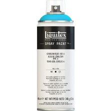 Liquitex : Professional : Sprey Boya : 400 ml : Cerulean Blue Hue 6