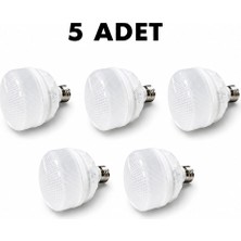 Uzman Dörtler -  Ledx 30W Torch Kristal Ampul 6500K Beyaz 5 Adet