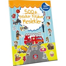 TeknoKapsül Çocuk Akademi 500 Sticker Kitabım-Meslekler