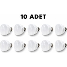 Uzman Dörtler - Ledx 30W Torch Kristal Ampul 6500K Beyaz 10 Adet