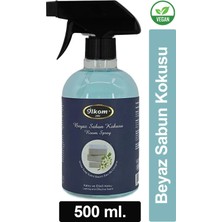 İlkom Beyaz Sabun Kokulu Premium Spreyli Oda Kokusu 500 Ml. | White Soap