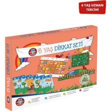 TeknoKapsül Çocuk Akademi 6 Yaş Dikkat Seti