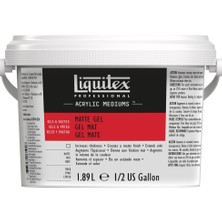 Liquitex : Professional : Akrilik Mat Doku Jeli (Matte Gel) : 1.89 Lt