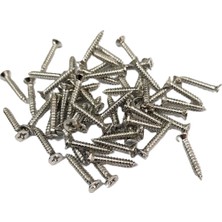 Hace Bazaar Nikel 1000 Adet Klips Vidası 2,2X13 mm Yhb - Konik Başlı Kutu, Sandık, Ayak, Askı, Mini Vida