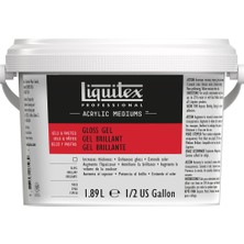 Liquitex : Professional : Akrilik Parlak Doku Jeli (Gloss Gel) : 1.89 Lt