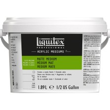 Liquitex : Professional : Akrilik Mat Medyum (Matt Medium) : 1.89 Lt