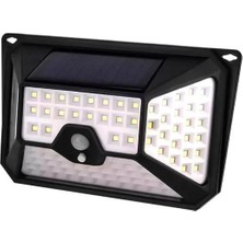 Powermaster YT-109 Hareket Sensörlü 3 Çalışma Modlu 109 Smd LED Solar Bahçe Duvar Aydınlatma Lambası