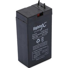 Die Grup Lightex LT-41N 4V 1.0AH Işıldak Fener Aküsü