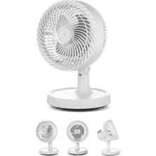 Die Grup 2200 Rpm Mini Masaüstü Vantilatör Sessiz ve Güçlü Hava Akışlı Fan