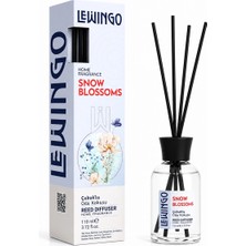 tp Buğz Snow Blossoms Bambu Çubuklu Oda Kokusu - 110 ml - Cam Şişe